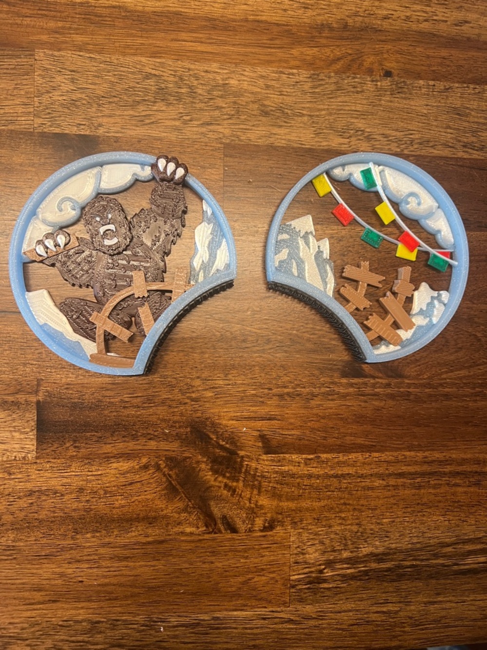 Disney Yeti snow mountain Factory 55 / Aloha Ears Interchangeable Ears